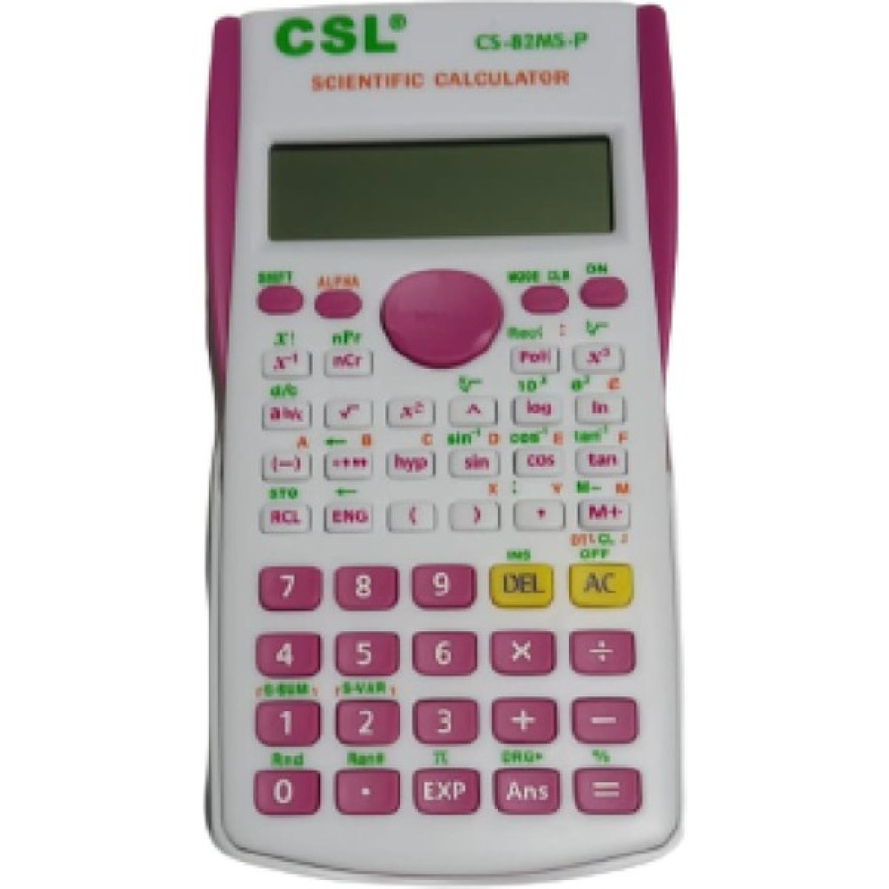 Caslo Csl CS-82MS-P Pembe Fonksiyonlu Hesap Makinesi Hesap Makinesi Fiyatı