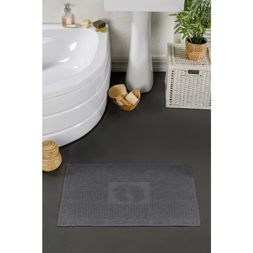 Casnack 1 Adet Ayak Havlusu - Antrasit - 50 x 70 cm El / Yüz Havlusu Fiyatı