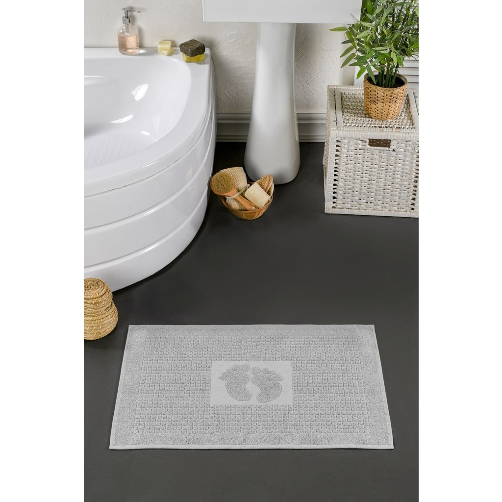 Casnack 1 Adet Ayak Havlusu - Gri - 50 x 70 cm El / Yüz Havlusu Fiyatı