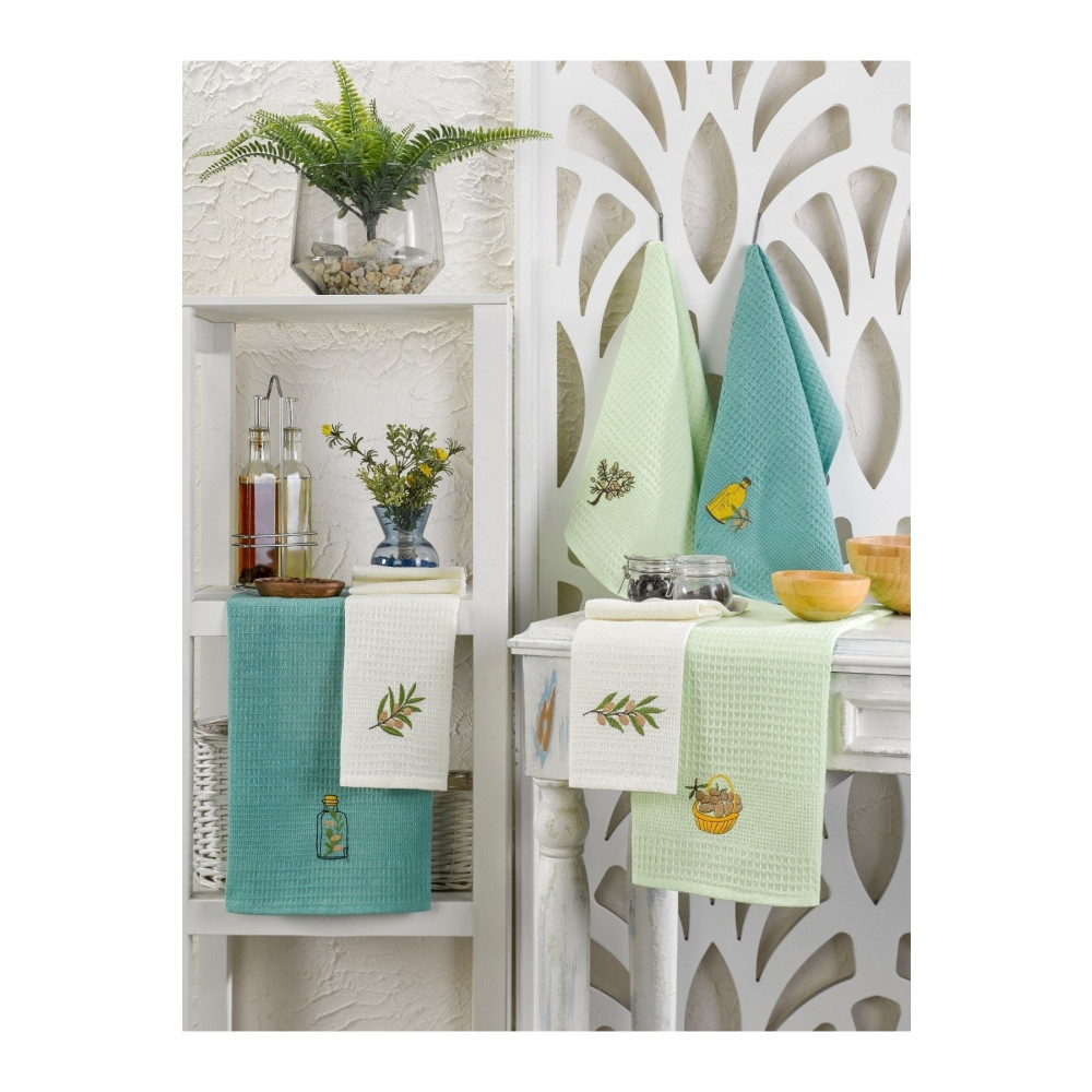 Casnack 6lı Mutfak Havlusu Zeytin Seti 40x60 Banyo Havlusu Fiyatı
