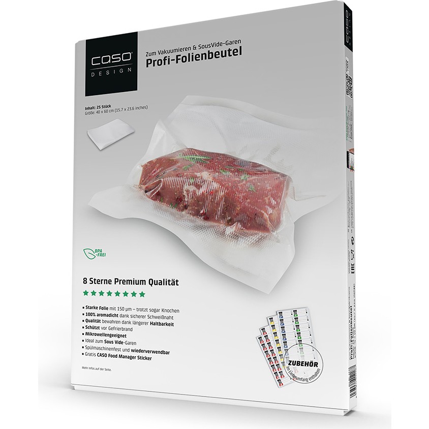 Caso Vakum Poşeti 40x60 cm 25 Adet - 40 x 60 cm SSD / Solid State Drive Fiyatı