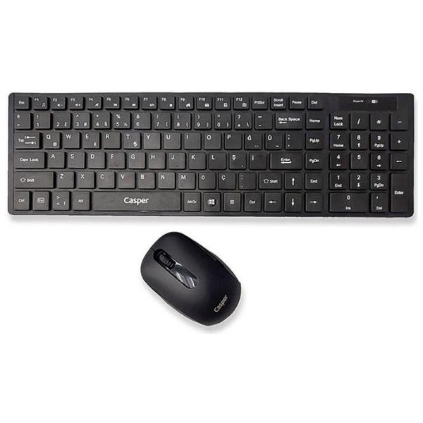 Casper Kablosuz Klavye Mouse Set Siyah Usb, SK.CS-AX7900-W Klavye - Mouse Fiyatı
