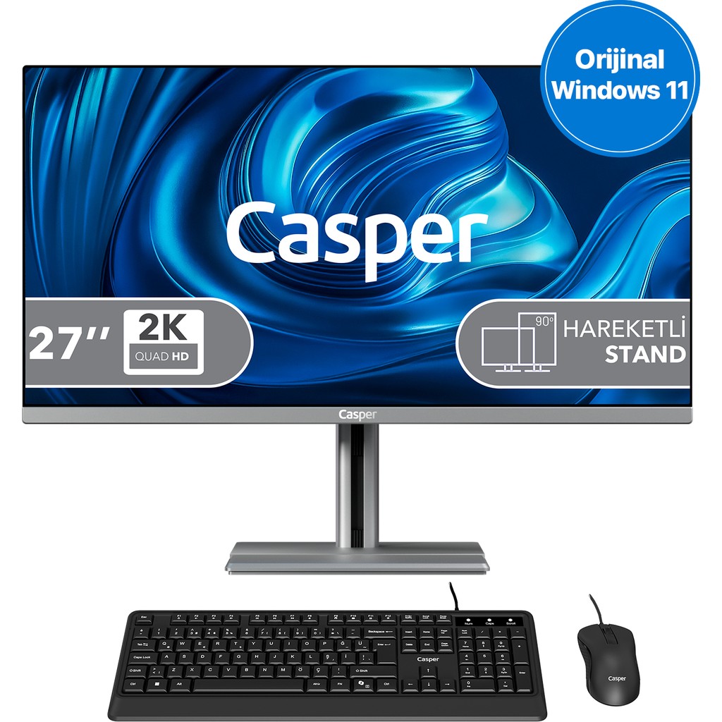 Casper Nirvana A87.1362-DV00A-V-G Intel Core I7-13620H 32GB RAM 500GB NVME SSD Windows 11 Home All In One İşlemci Fiyatı