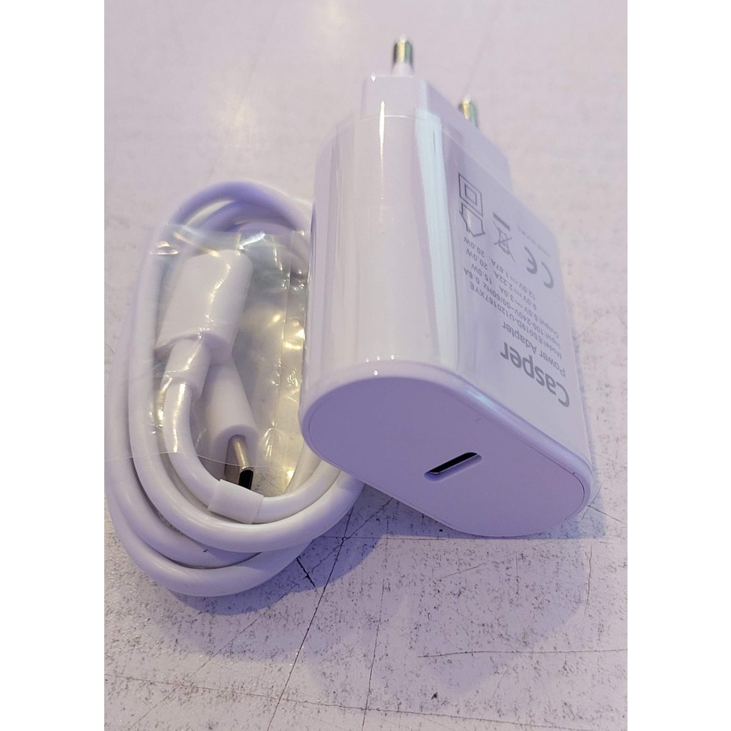 Casper Telefon Şarj Cihazı Adaptör Orijinal Beyaz Type C Kablo Süper Hızlı Bilgisayar Çevirici ve Adaptörü Fiyatı