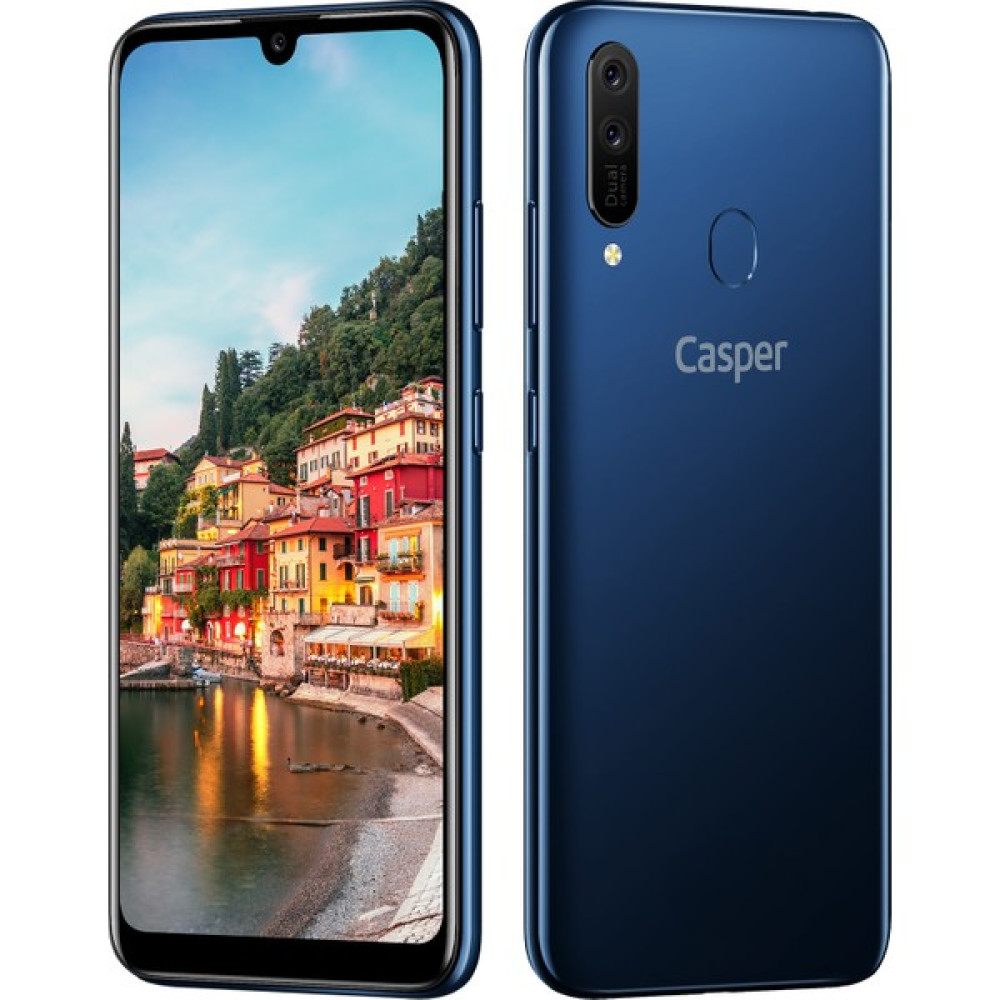 Casper Via E4 Duos 32 GB - Mavi Cep Telefonları Fiyatı