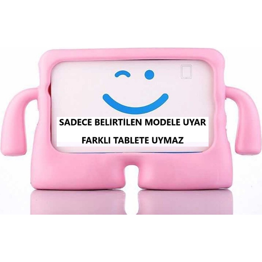 Casper Via S50 -L50 Kılıf Çocuklar Için Standlı Koruyucu Tablet Kılıf - Via S50 - L50 - Açık Pembe Diğer Fiyatı