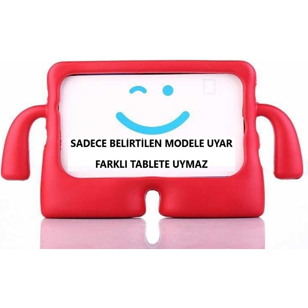 Casper Via S50 -L50 Kılıf Çocuklar Için Standlı Koruyucu Tablet Kılıf - Via S50 - L50 - Kırmızı Diğer Fiyatı