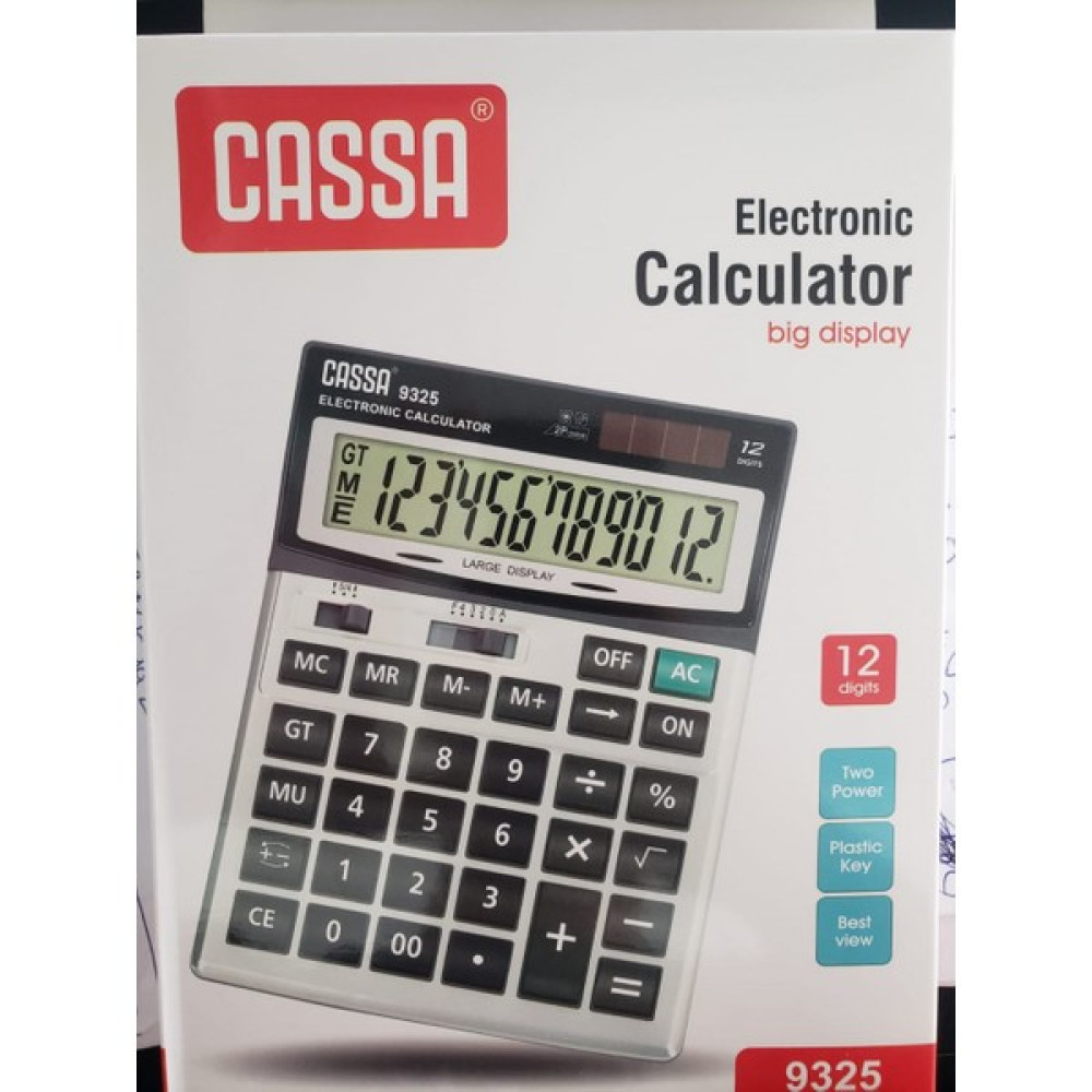 Cassa 9325 Elektronik Hesap Makinesi 12 Hane Oto Boyaları Fiyatı