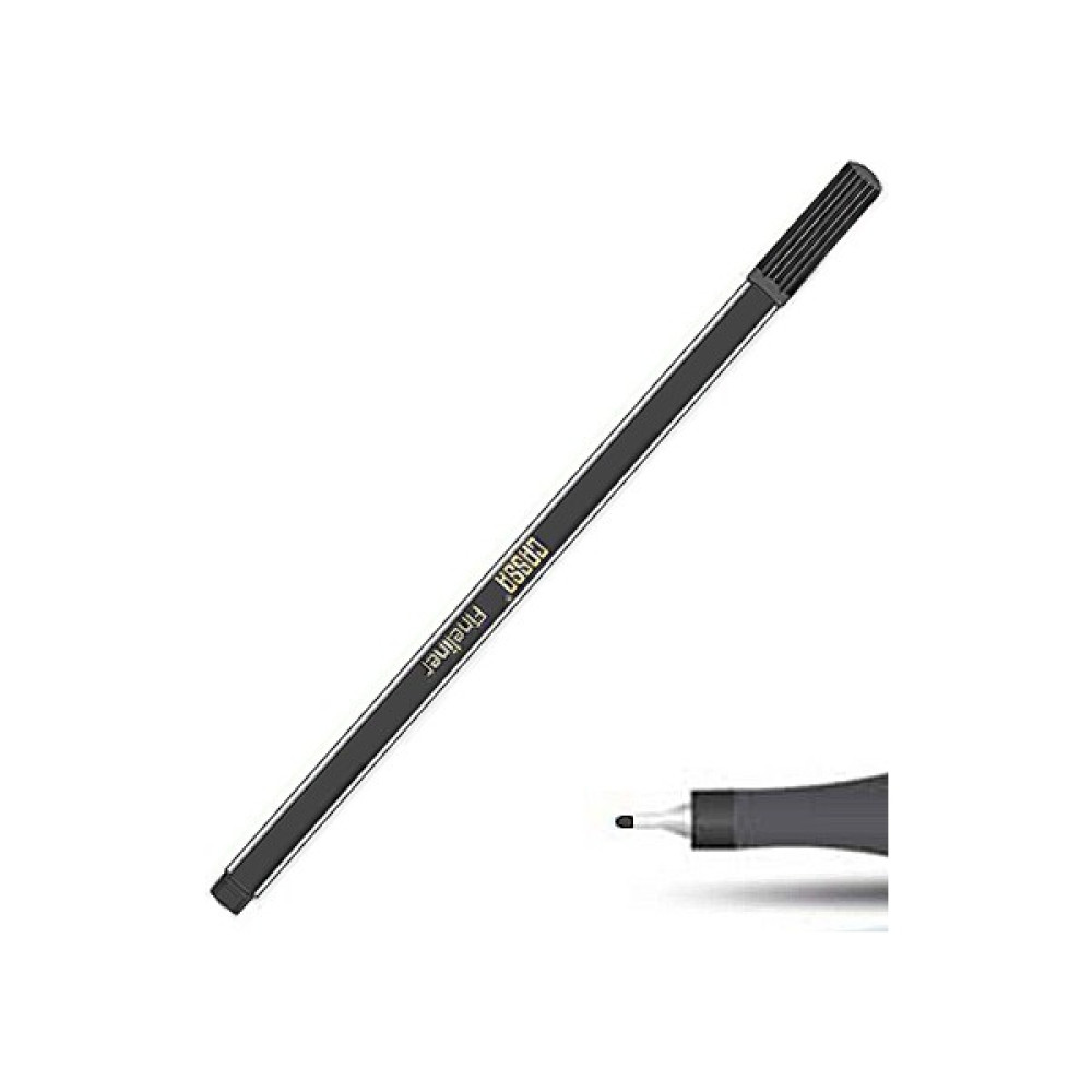 Cassa 9812 Fineliner Keçe Uçlu Kalem 0.4mm Siyah Oto Boyaları Fiyatı