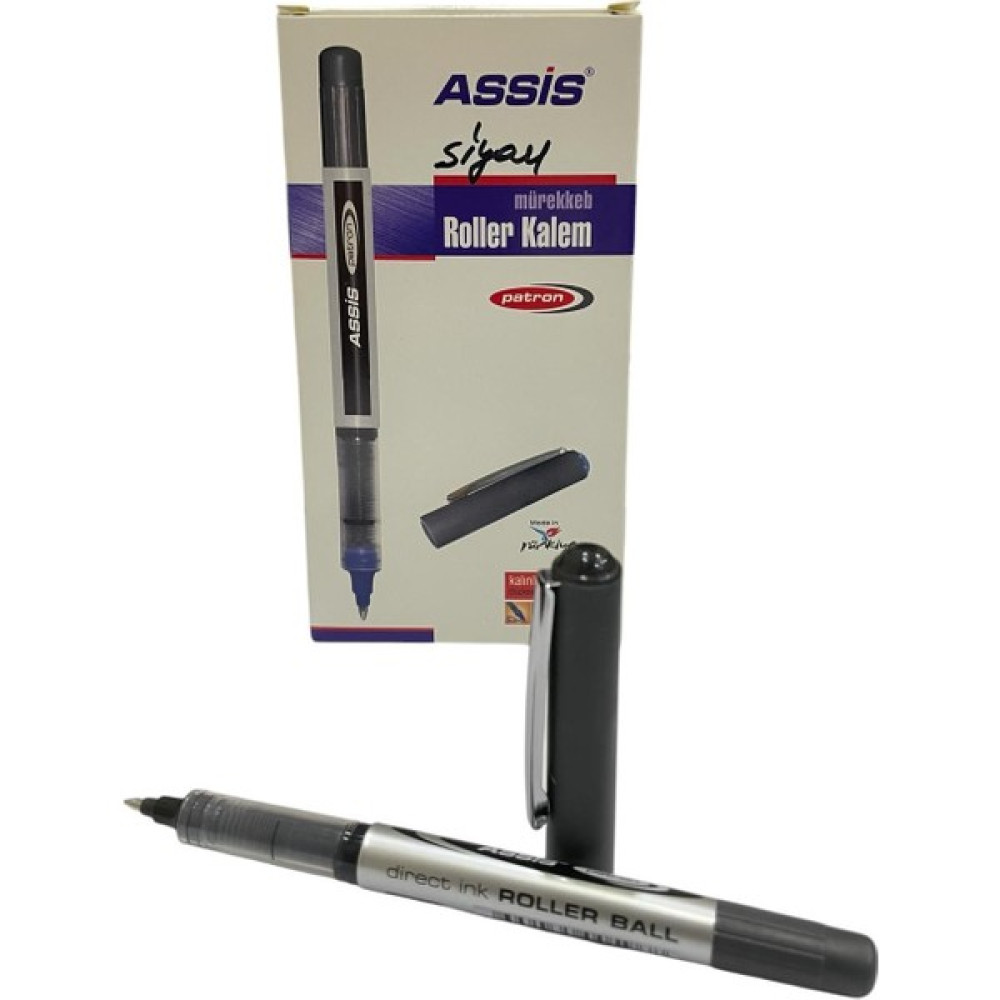 Cassa Assis 625 Roller Kalem 0,7 12 'li ( 1 Paket ) - Siyah Oto Boyaları Fiyatı