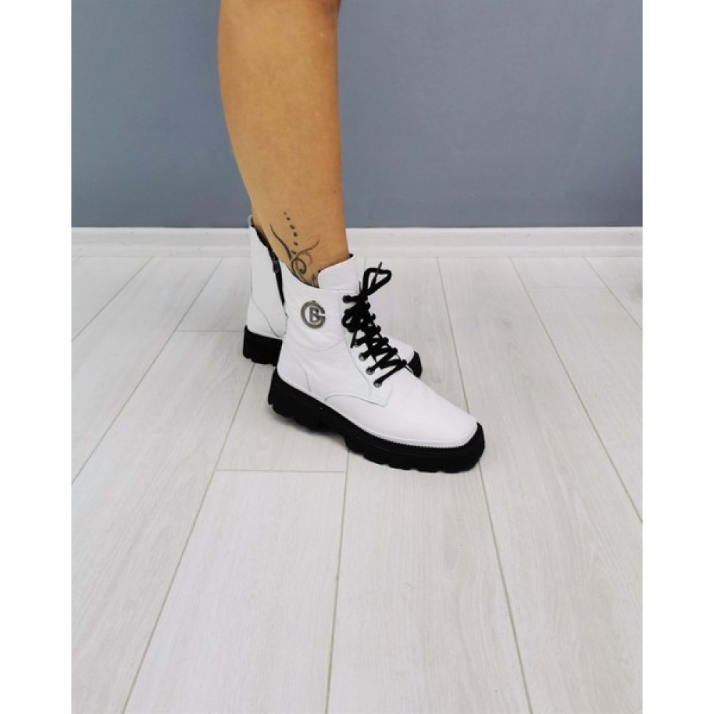 Cassido Shoes Kadın Hakiki Deri Ekstra Hafif Taban Beyaz Bot Kadın Botları Fiyatı