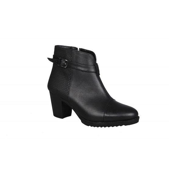 Castle Black 6840-1 Siyah Kadın Hakiki Deri Bot