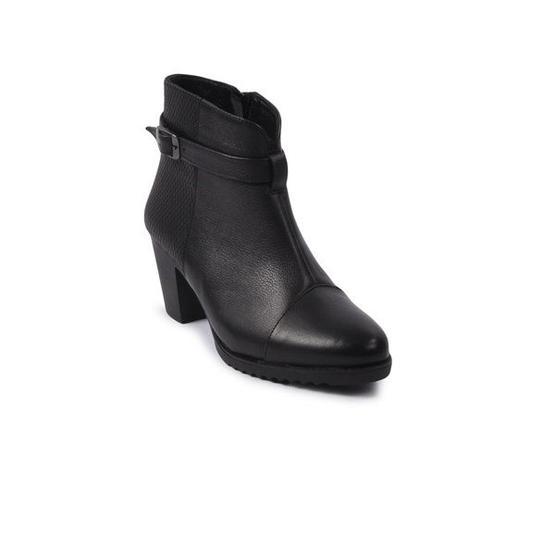 Castle Black 6840-1 Siyah Kadın Hakiki Deri Bot Kadın Botları Fiyatı