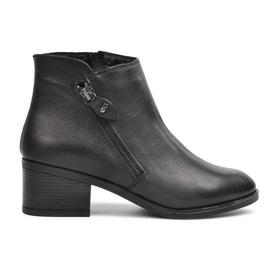 Castle Black 97503-1 Siyah Fermuarlı Kadın Bot