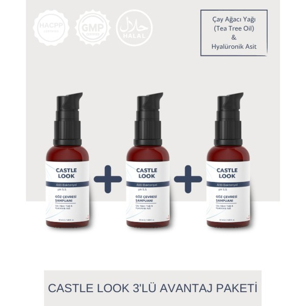 Castle Look - Göz Için Makyaj Temizleyici Ve Göz Çevresi Şampuanı - 50 Ml Oto Boyaları Fiyatı