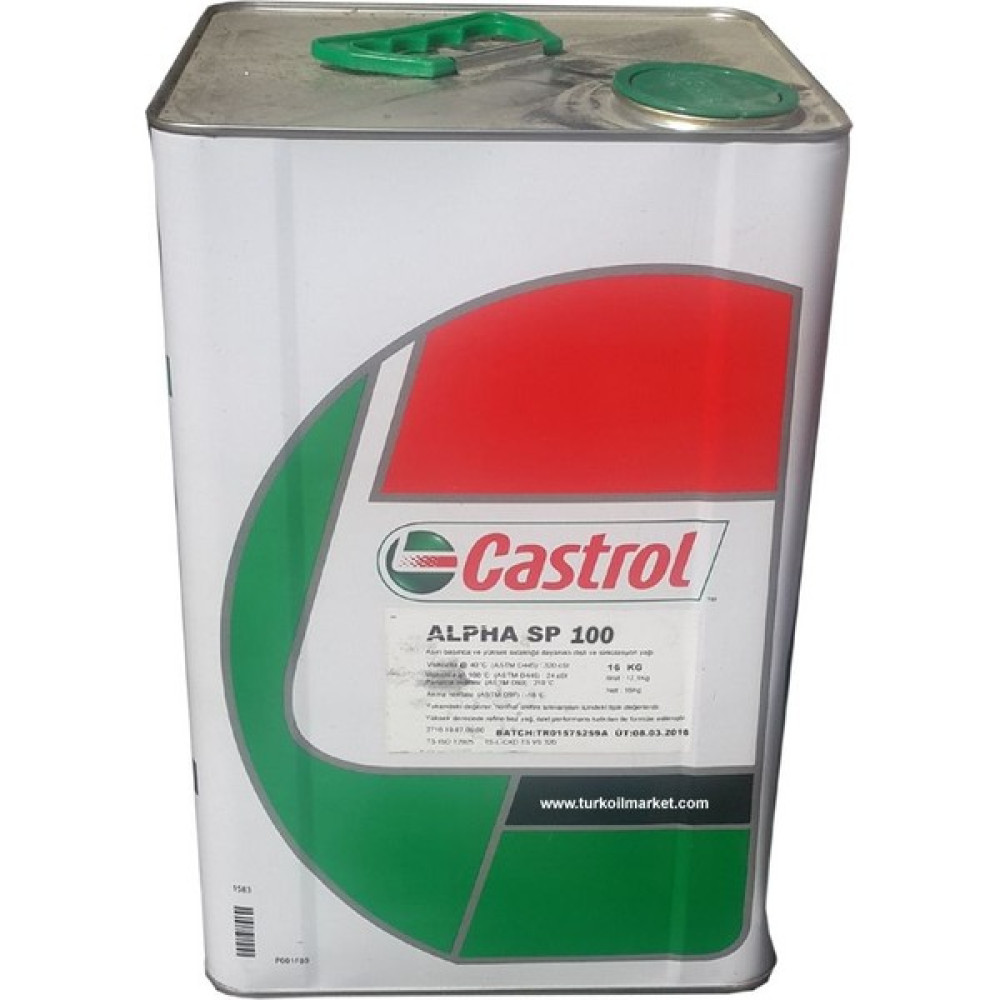 Castrol Alpha Sp 100 16 kg Şanzıman Yağı ( Üretim Yılı: 2022 ) Oto Boyaları Fiyatı