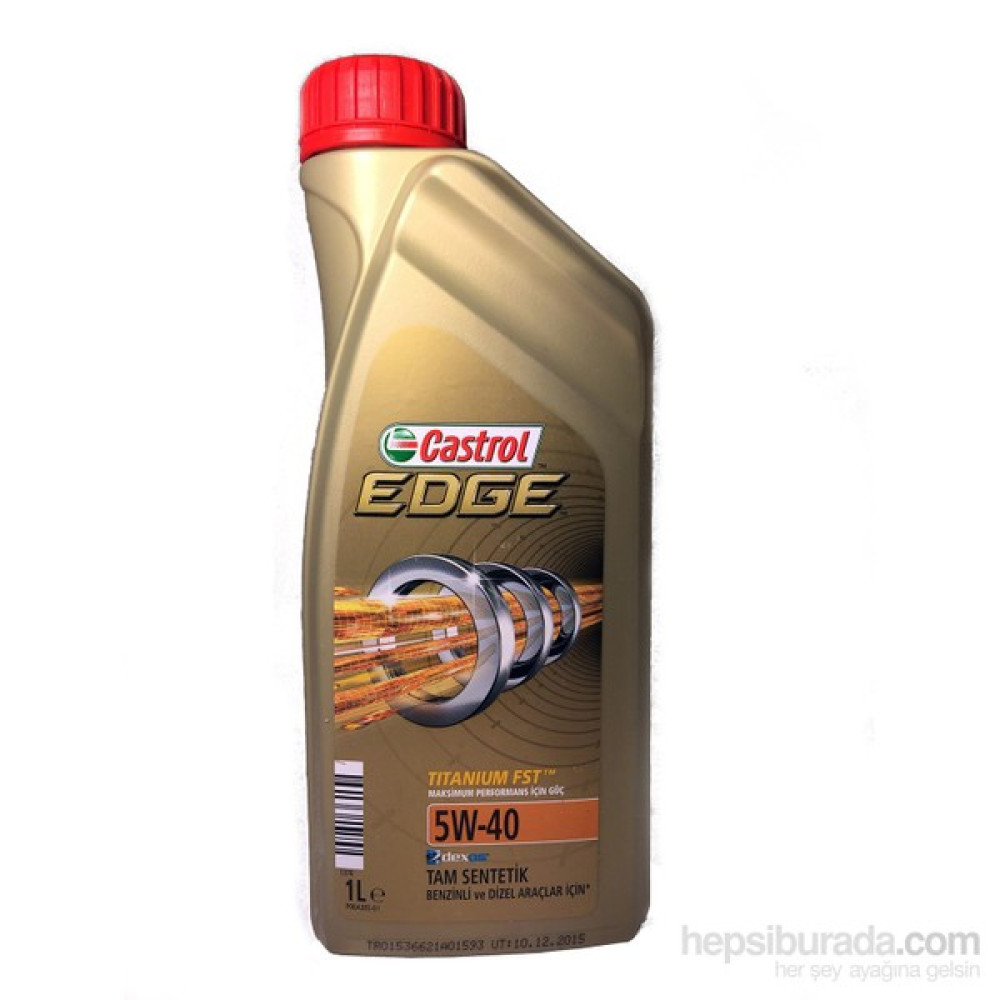 Castrol Edge Titanium FST 5W-40 1 Litre Motor Yağı ( Üretim Yılı: 2023 ) Motor Yağı Fiyatı