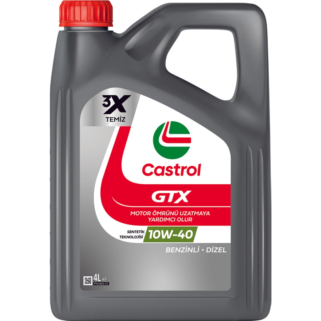Castrol GTX 10W-40 A/B 4 Litre (Üretim yılı 2025) Diğer Fiyatı