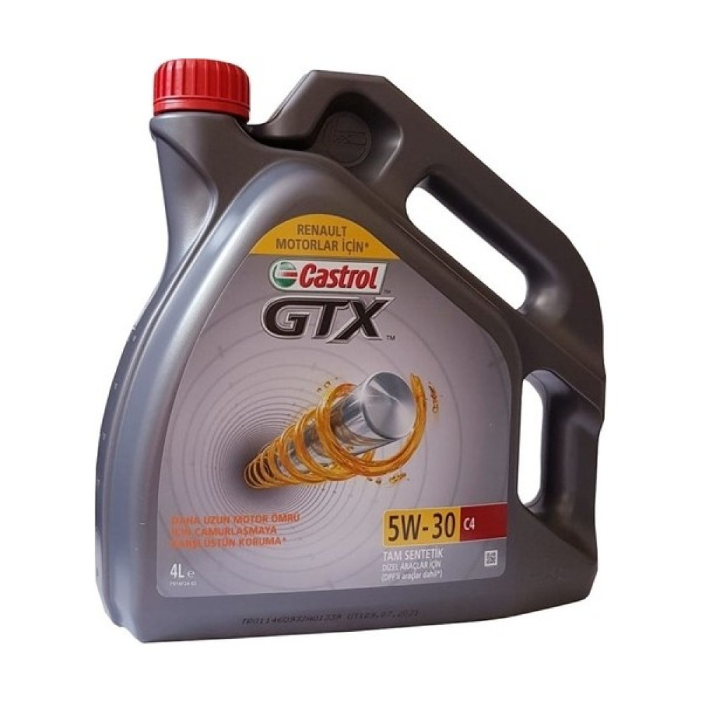 Castrol GTX 5W-30 C4 Dizel Araçlar Için 4 Litre Motor Yağı ( Üretim Yılı: 2022 ) Motor Yağı Fiyatı