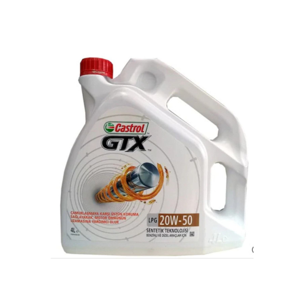 CASTROL Gtx Lpg 20w-50 4 Litre Motor Yağı Üt :2023 Motorsiklet Motor Yağı & Katkıları Fiyatı