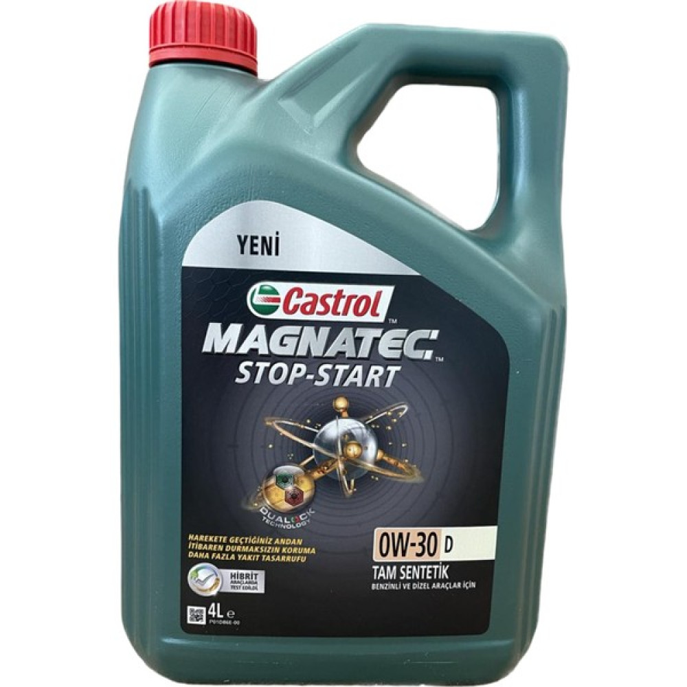 Castrol Magnatec Ford Wss-M2C950-A D Stop Start 0W-30 4 Litre Motor Yağı ( Üretim Yılı: 2023 ) Motor Yağı Fiyatı