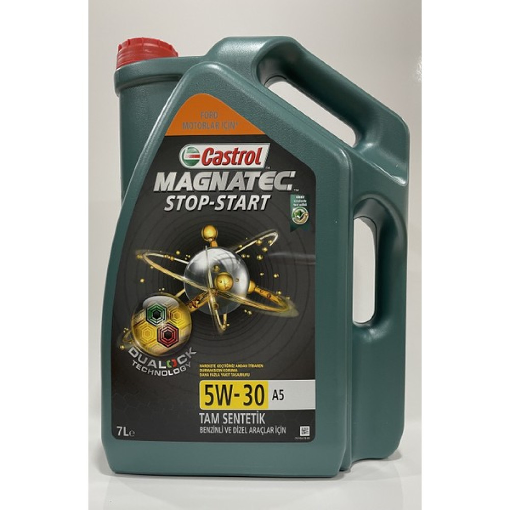 Castrol Magnatec Stop-Start Dualock 5W-30 A5 7 Litre Motor Yağı ( Üretim Yılı: 2023 ) Motor Yağı Fiyatı