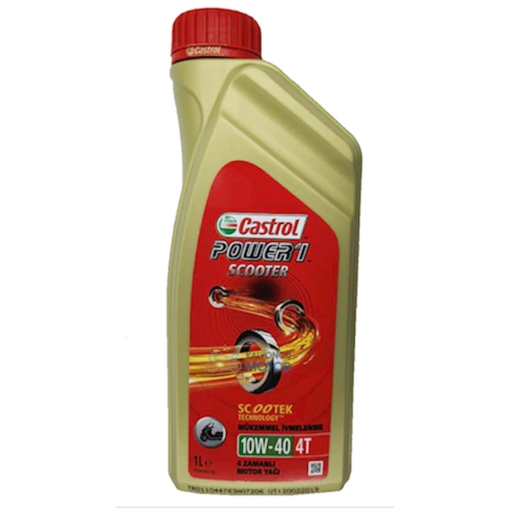 CASTROL Power1 Scooter 10w/40 4t 1 Lt 4 Zamanlı Motosiklet Yağı Motorsiklet Motor Yağı & Katkıları Fiyatı