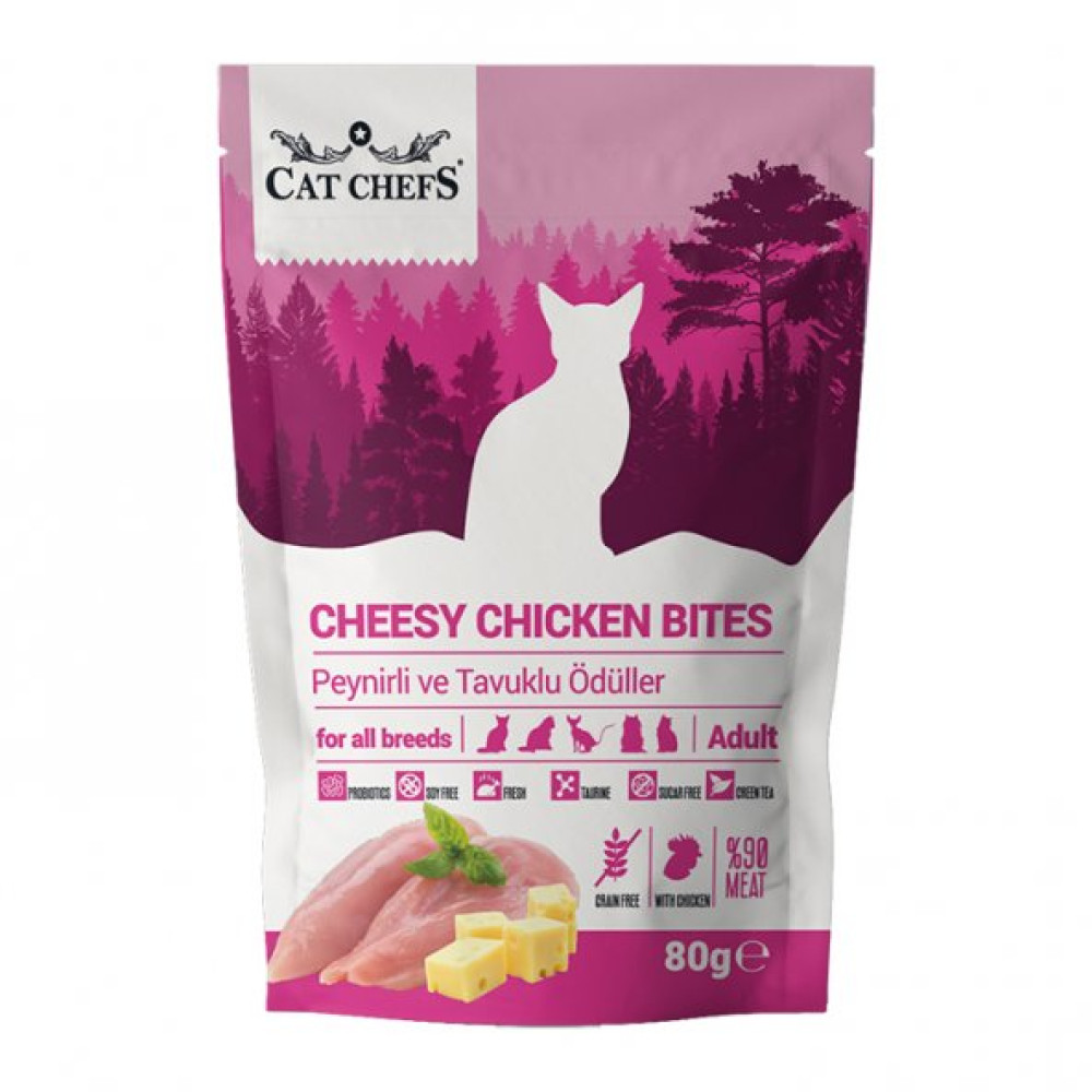 Cat Chefs Cheesy Chicken Peynirli & Tavuk Etli Kedi Ödül Maması 80 Gr Evcil Hayvan Ürünleri Fiyatı