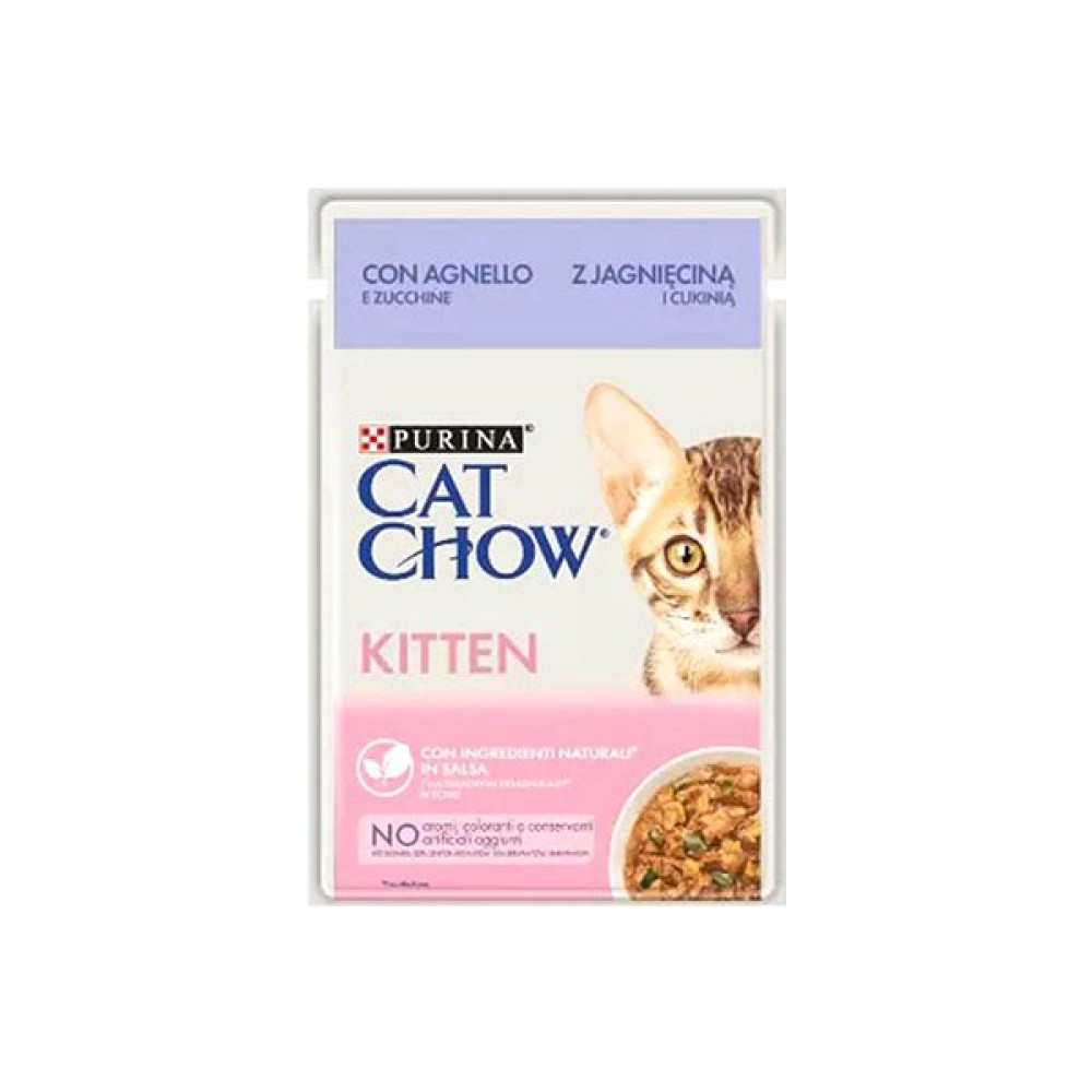 Cat Chow Kitten Yavru Kuzu Etli Yaş Kedi Maması 12X85 gr Evcil Hayvan Ürünleri Fiyatı