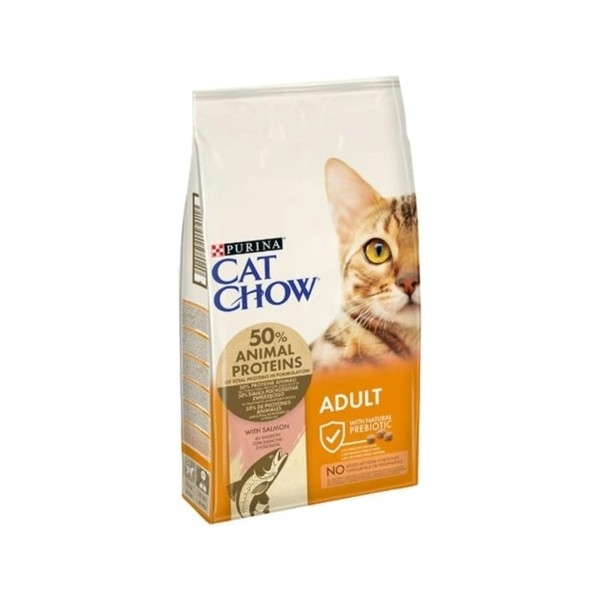 Cat Chow Somonlu Yetişkin Kedi Maması 3 kg (Açık) Evcil Hayvan Ürünleri Fiyatı