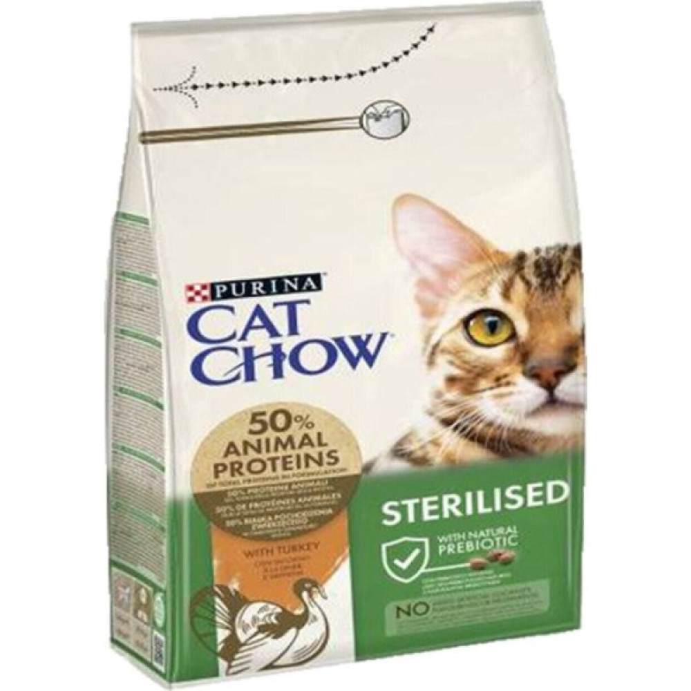 Cat Chow Sterilised Tavuklu Kısırlaştırılmış Yetişkin Kedi Maması 3 kg Evcil Hayvan Ürünleri Fiyatı