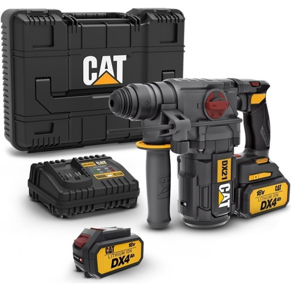 Cat DX21 Çift Akülü Şarjlı Sds-Plus Pnömatik Kırıcı ve Delici 18VOLT 4.0AH 2.2j Oto Boyaları Fiyatı