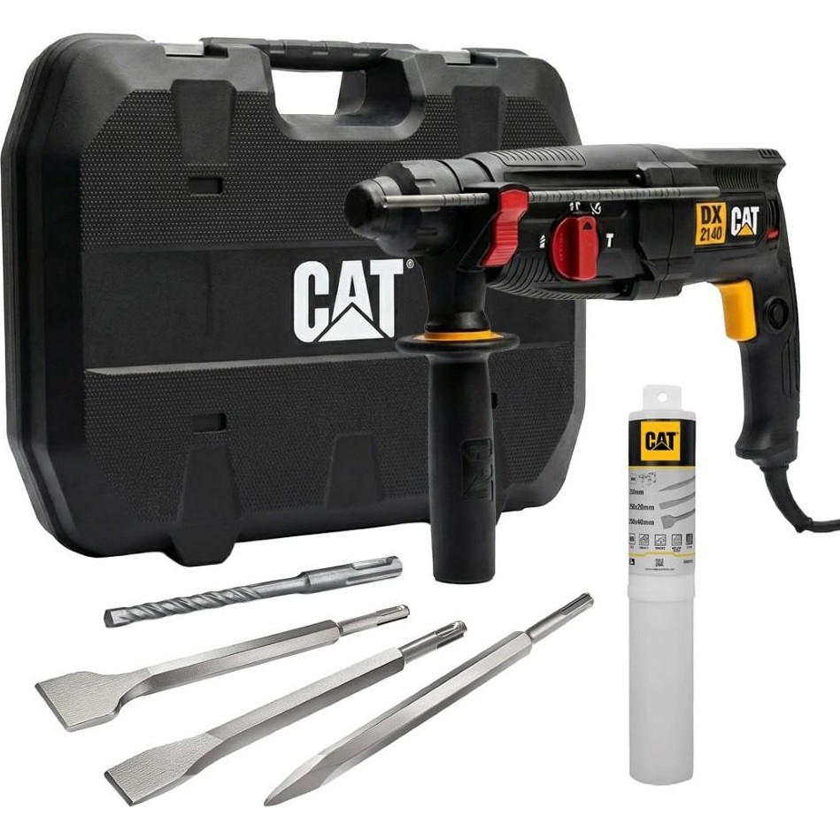 Cat DX2140.1 800WATT 3.0j 26MM Sds-Plus Profesyonel Kırıcı/delici + 1 Ad Delici 3 Ad Kırıcı Uç Diğer Fiyatı