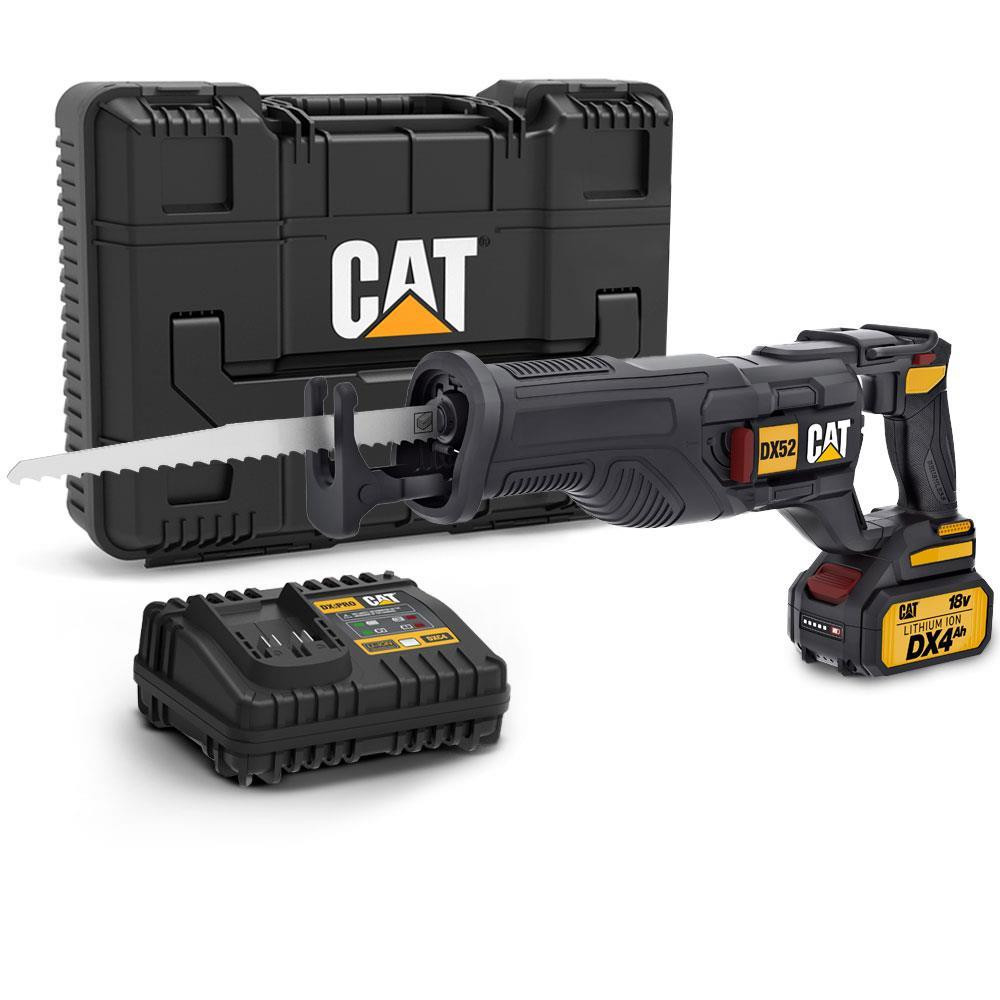 CAT DX52 18Volt/4.0Ah Li-İon Tek Akülü Profesyonel Tilki Kuyruğu Testere Oto, Bahçe, Yapı Market Fiyatı