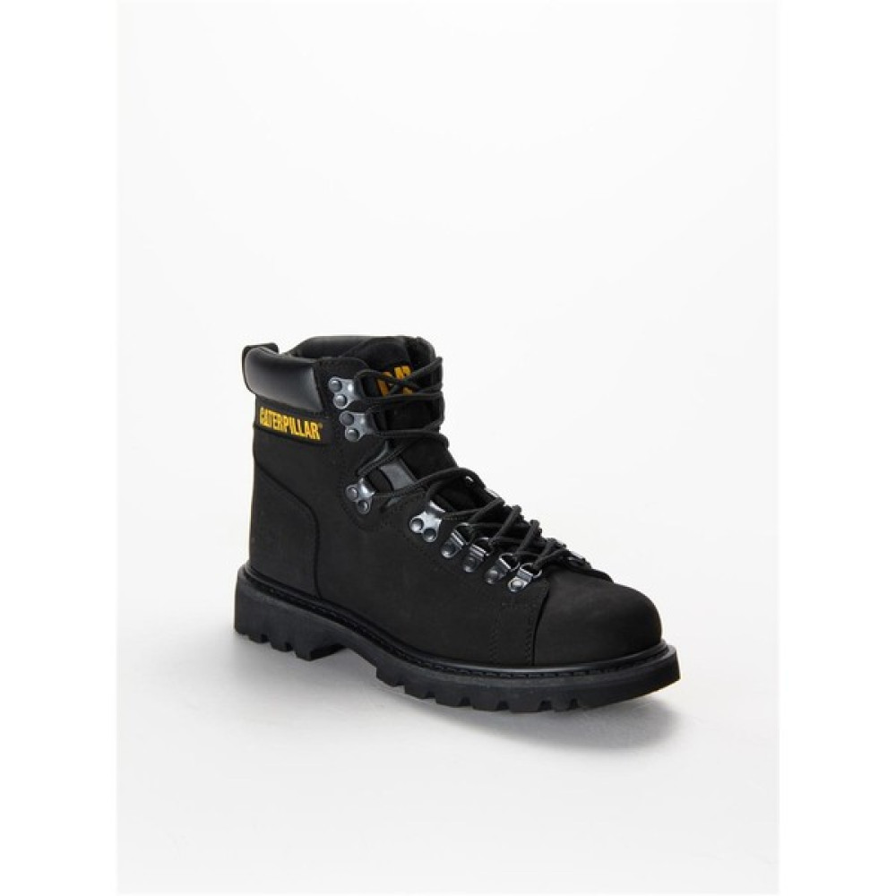 Cat Erkek Botu 015M100008-Black-Derı Siyah Alaska Erkek Botları Fiyatı