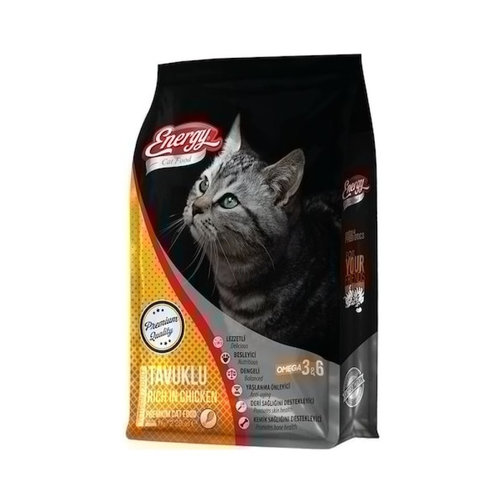 Cat Food Energy Tavuklu Yetişkin Kedi Maması - 1 kg Evcil Hayvan Ürünleri Fiyatı