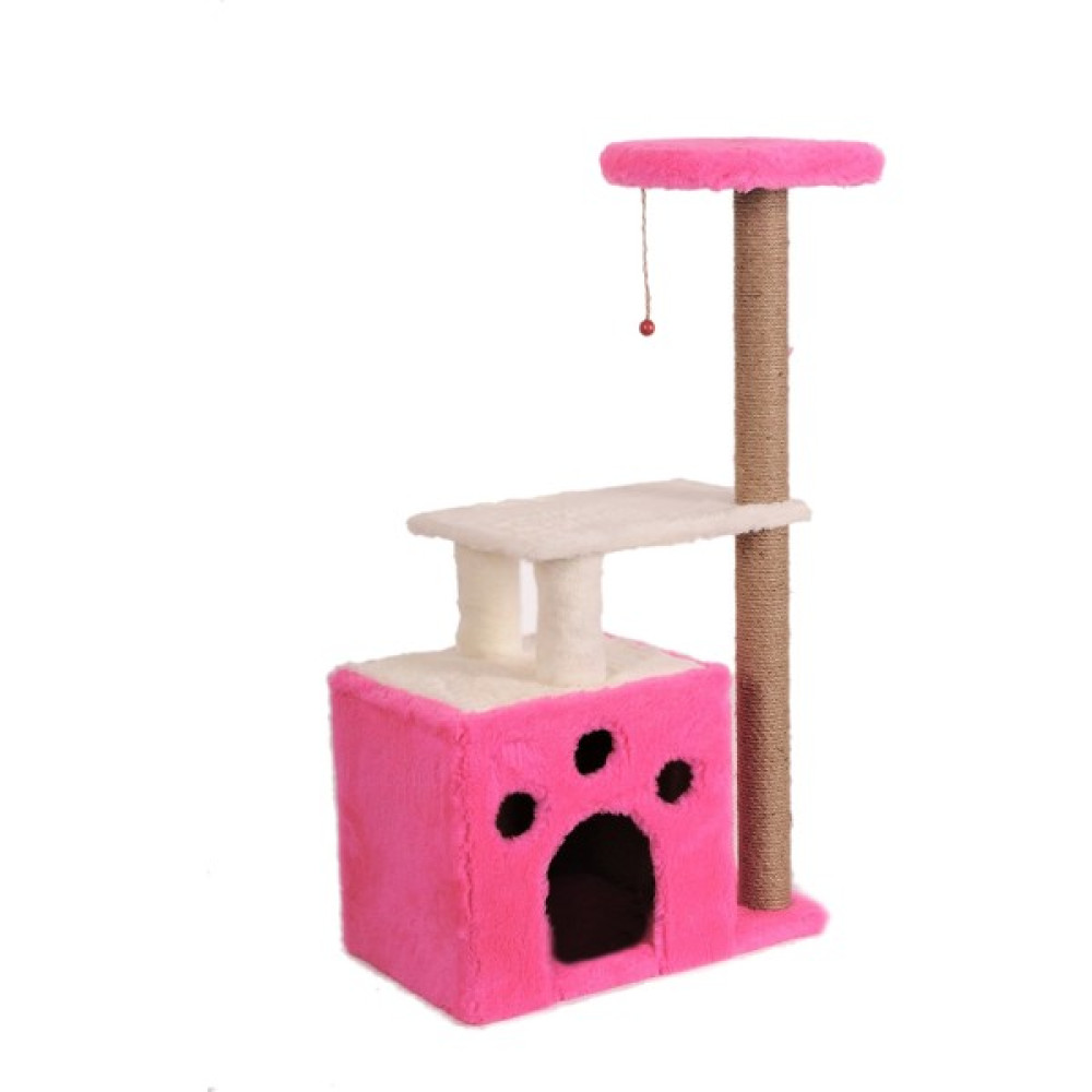 Cat Hause Kedi Tırmalama Evi S2 Pembe 97 cm Evcil Hayvan Ürünleri Fiyatı