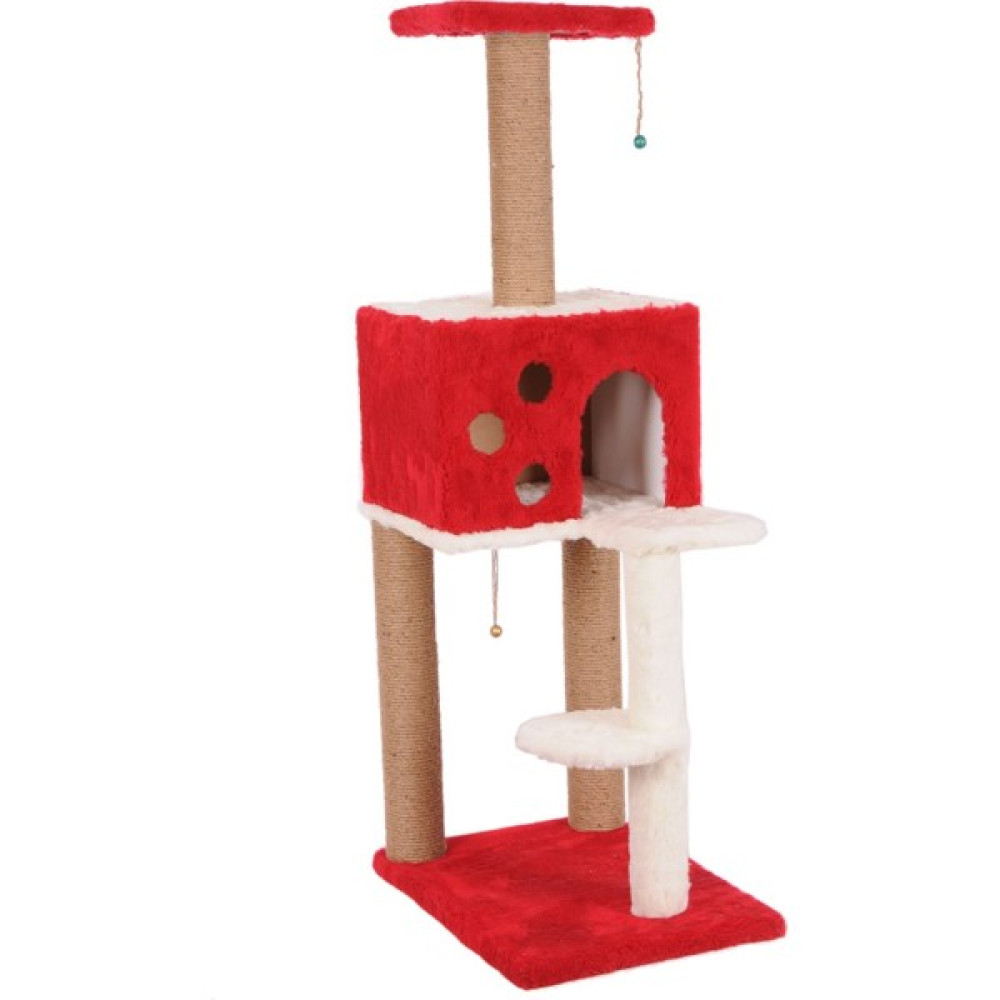 Cat Hause Kedi Tırmalama Platformlu S9 Kırmızı 124 cm Oto Boyaları Fiyatı
