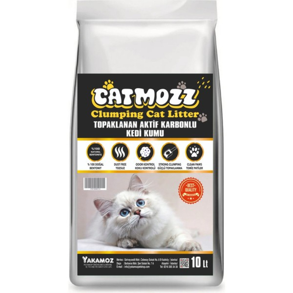 Cat Mozz Catmozz Aktif Karbon Topaklanan Kedi Kumu 10 Lt Evcil Hayvan Ürünleri Fiyatı