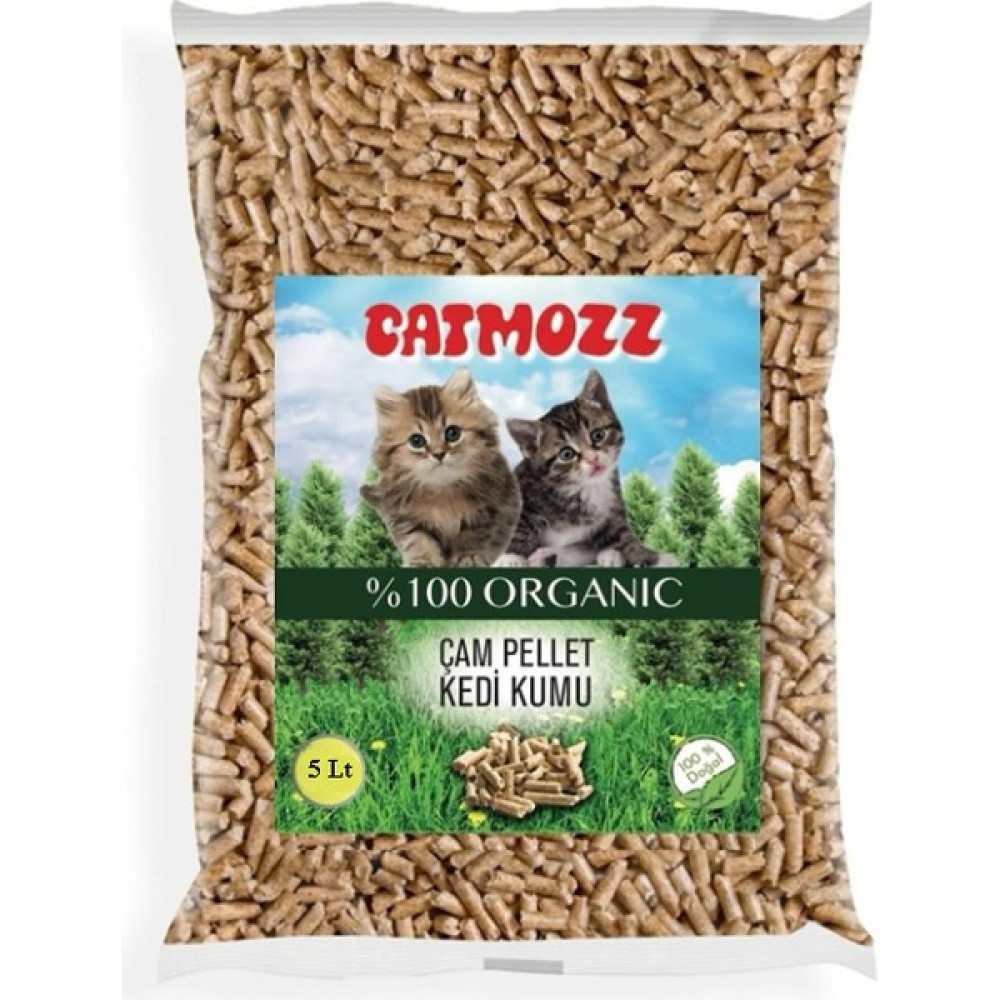 Cat Mozz Doğal Organik Çam Peleti Kedi Kumu 5 Lt Evcil Hayvan Ürünleri Fiyatı