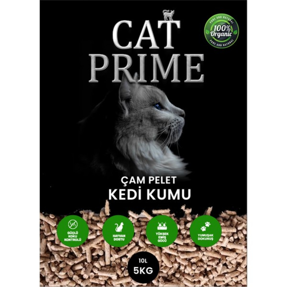 Cat Prime Kedi Kumu %100 Organik Çam Peleti 6 mm 10 lt 5 kg Evcil Hayvan Ürünleri Fiyatı