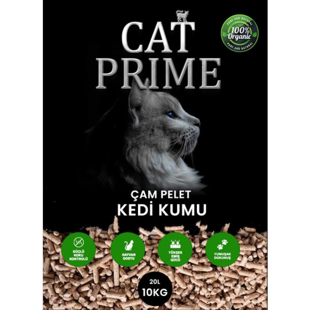 Cat Prime Kedi Kumu %100 Organik Çam Peleti 6 mm 20 lt 10 kg Evcil Hayvan Ürünleri Fiyatı