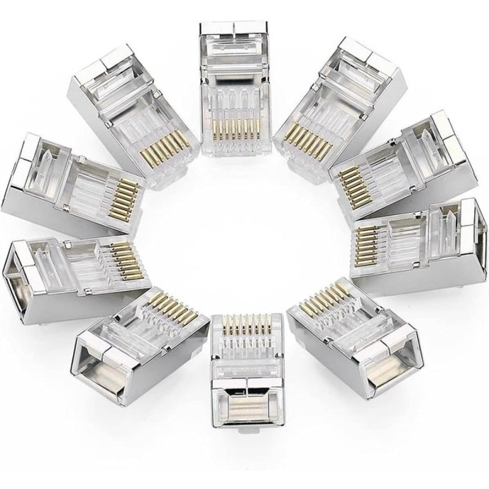 Cat6 RJ45 Metal Internet Kablo Soketi Jack 10 Adet Kablo Soketi Ağ / Network Kablosu Fiyatı