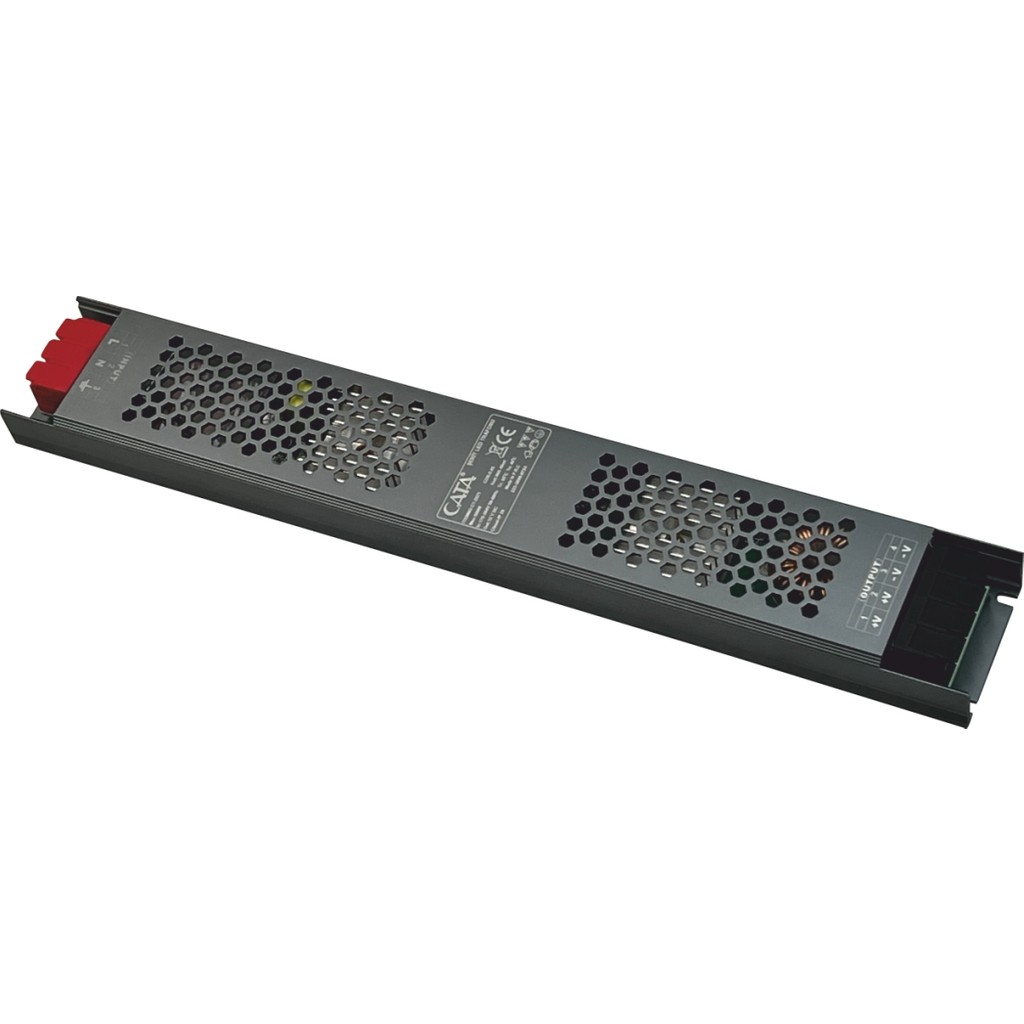 Cata Ct 2571 Bakır Sargılı 40A Klemensli Şerit LED Trafosu 12V 480W Led Aydınlatmalar Fiyatı