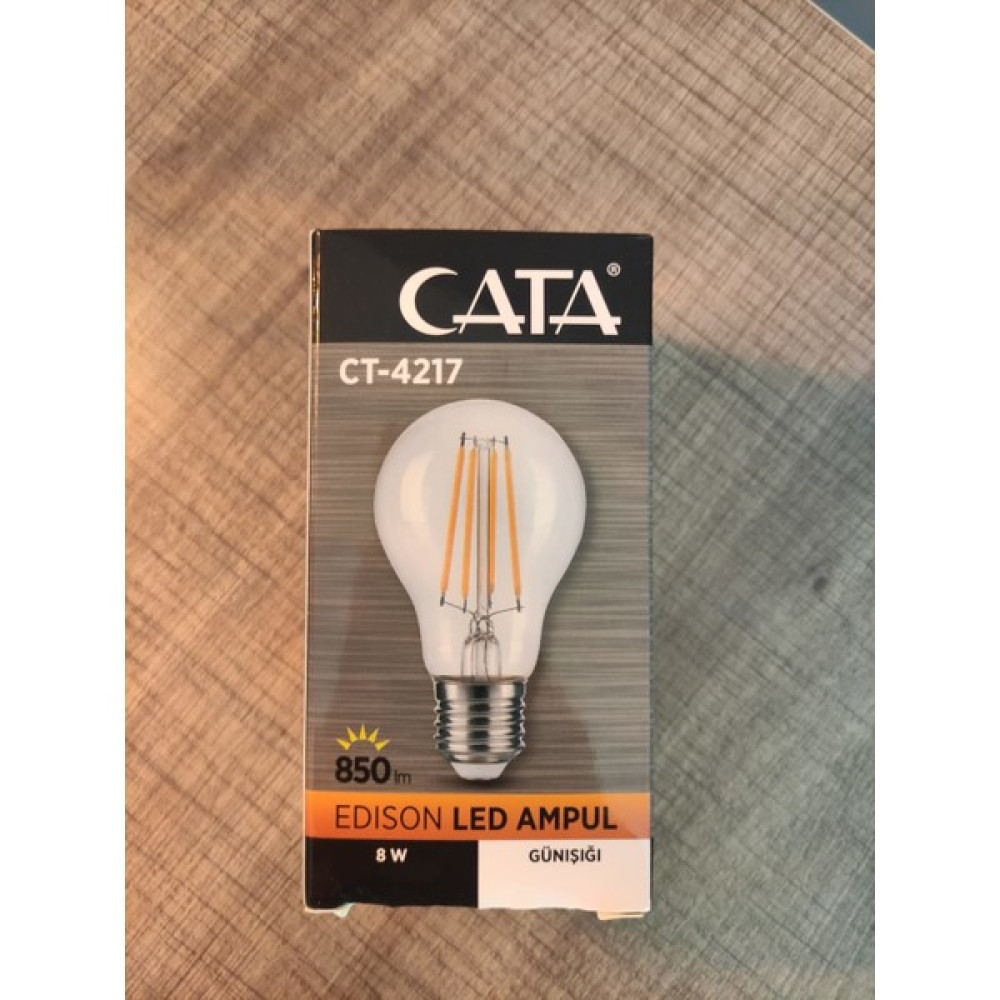 Cata Saya Dizayn Cata Edison LED Ampul CT-4217 - 1 - 10 W - Gün Işığı Tasarruflu Ampul Fiyatı