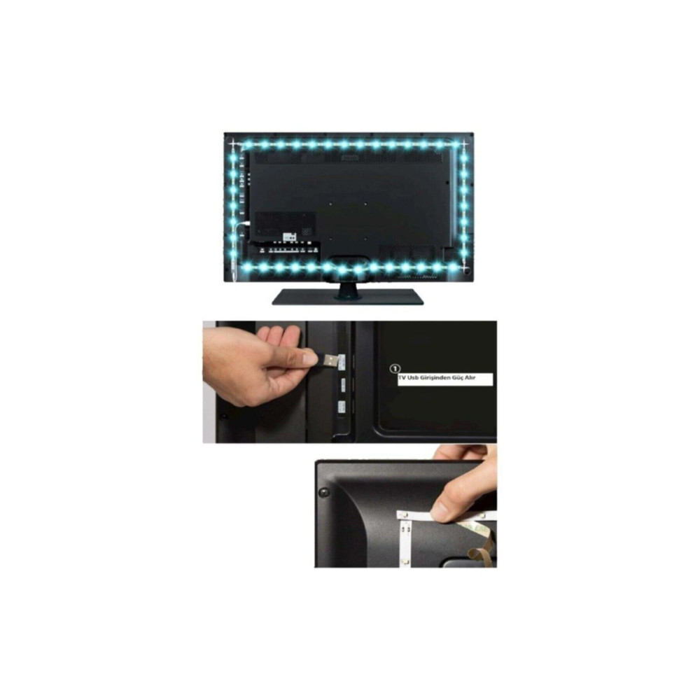 Cata Tv Arkası Rgb Led 3 Metre Ct-4566 Yaş Günü & Parti Fiyatı
