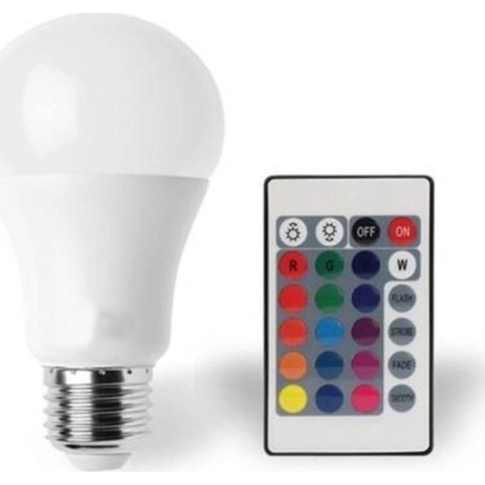 Cata Uzaktan Kumandalı LED Ampul / Çok Renkli Ampul / Kumandalı LED Ampul / Anpul / Çok Renkli Lamba 9 W Tasarruflu Ampul Fiyatı