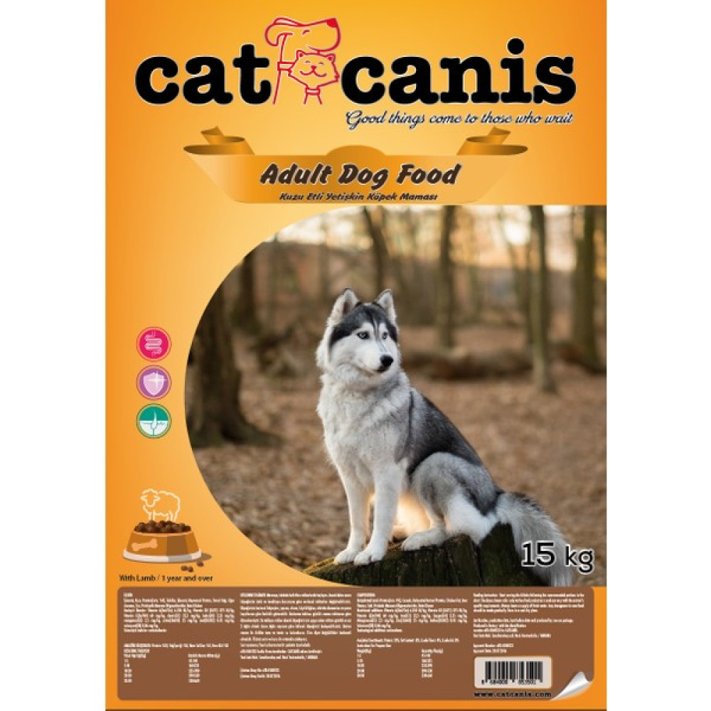 Catcanis Kuzu Etli Yetişkin Köpek Maması 15 Kg Evcil Hayvan Ürünleri Fiyatı
