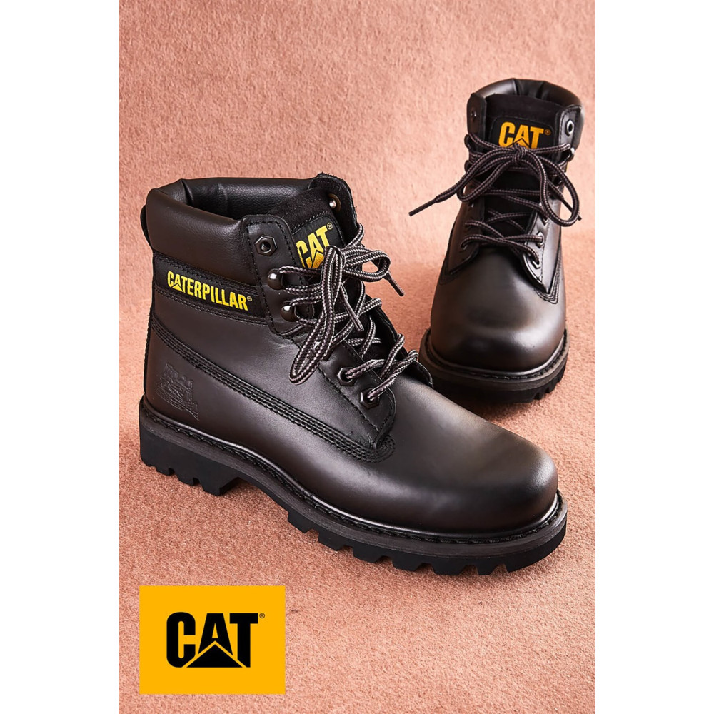 Caterpillar Colorado Black Deri Erkek Bot 45 Beden Kadın Botları Fiyatı