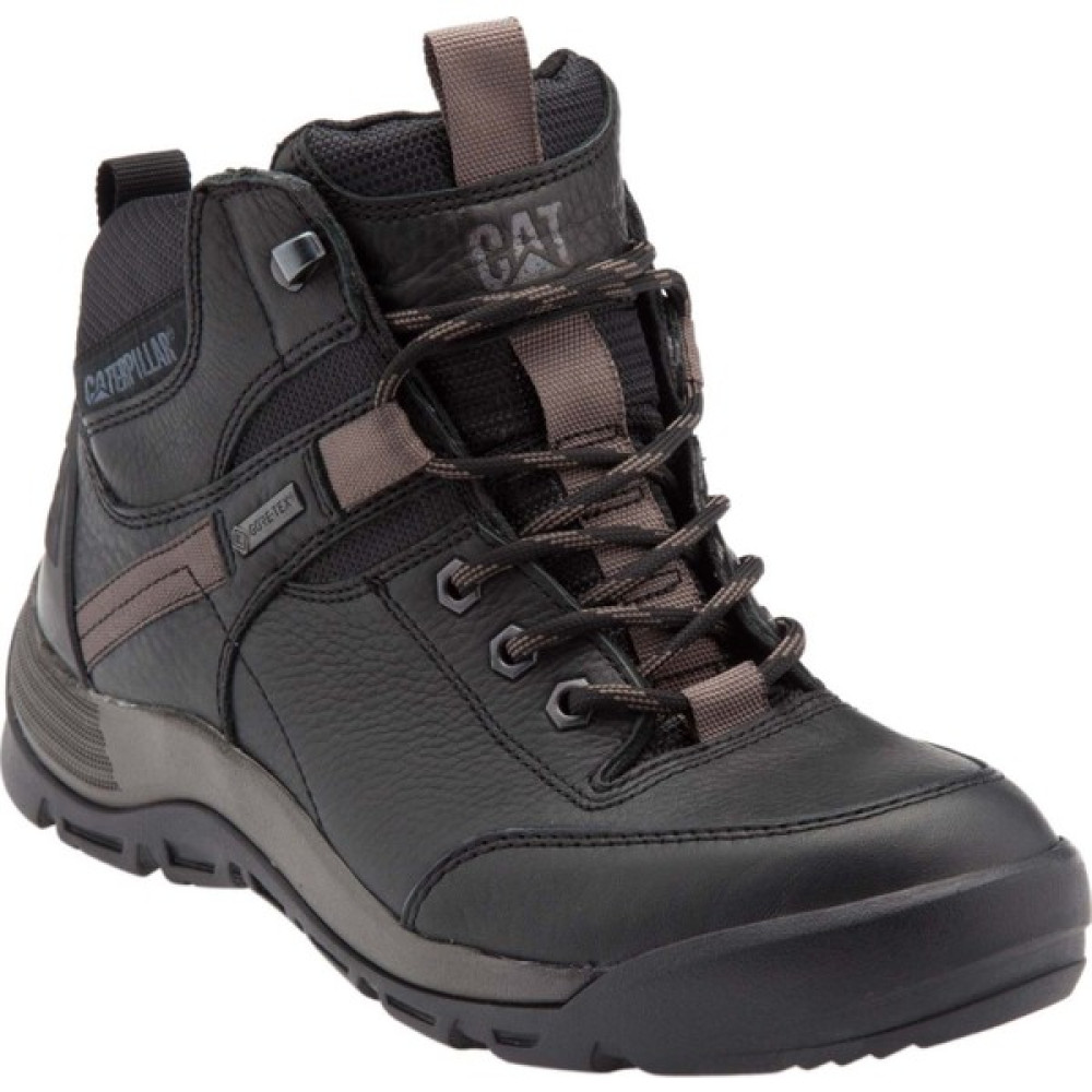Caterpillar Utılıtarıan Mıd Gore-Tex Deri Erkek Gore-Tex Bot Siyah Erkek Botları Fiyatı